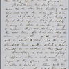 Ticknor, [William D.], ALS to. March 16, 1858.