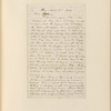 Ticknor, [William D.], ALS to. Apr. 14, 1858.