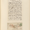 Ticknor, [William D.], ALS to. Oct. 6, 1859.