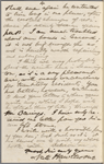 Ticknor, [William D.], ALS to. Oct. 6, 1859.