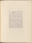 Ticknor, [William D.], ALS to. Mar. 9, 1860.