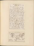 Ticknor, [William D.], ALS to. Apr. 6, 1860.