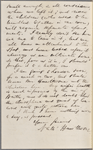 Ticknor, [William D.], ALS to. Apr. 6, 1860.