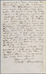Ticknor, [William D.], ALS to. Apr. 19, 1860.