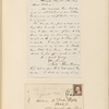 Ticknor, [William D.], ALS to. Jun. 28, [1860].