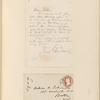 Ticknor, [William D.], ALS to. [Jul. 5, 1860].