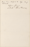 Ticknor, [William D.] or Fields [James T.], ALS to. Sep. 27, 1860.