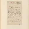 Ticknor, [William D.], ALS to. Oct. 3, 1860.