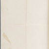 Ticknor, [William D.], ALS to. Nov. 17, 1860.