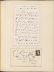 Ticknor, [William D.], ALS to. Dec. 28, 1860.