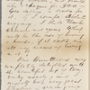 Ticknor, [William D.], ALS to. Jan. 30, 1861.