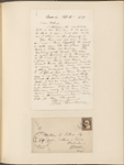 Ticknor, [William D.], ALS to. Feb. 16, 1861.