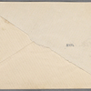 Ticknor, [William D.], ALS to. Feb. 16, 1861.