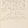 Ticknor, [William D.], ALS to. Apr. 20, 1862.