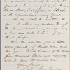 Ticknor, [William D.], ALS to. Feb. 8, 1863.