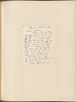 Ticknor, [William D.], ALS to. Feb. 22, 1863.