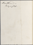 Ticknor, [William D.], ALS to. Feb. 22, 1863.