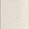 Ticknor, [William D.], ALS to. Apr. 30, 1863.