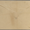 Ticknor, [William D.], 3 envelopes of letters to.