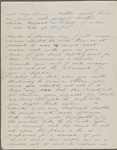 [Ossoli], [Sarah] Margaret Fuller, ALS to NH. Jan. 16, 1843.