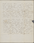 [Ossoli], [Sarah] Margaret Fuller, ALS to NH. Jan. 16, 1843.