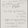 [Ossoli], [Sarah] Margaret Fuller, ALS to NH. Jan. 16, 1843.