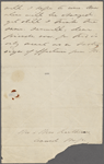 [Ossoli], [Sarah] Margaret Fuller, ALS to SAPH and NH. May 22, [1845].