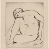 Nude resting
