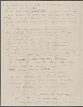 Mann, Mary [Tyler Peabody], ALS to. Apr. 6, [1845]. 