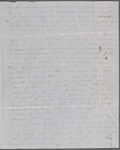 Mann, Mary [Tyler Peabody], ALS to. Nov. 12, 1847. 