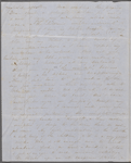 Mann, Mary [Tyler Peabody], ALS to. Nov. 12, 1847. 