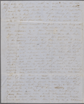 Mann, Mary [Tyler Peabody], ALS to. Nov. 12, 1847. 