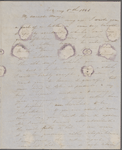 Mann, Mary [Tyler Peabody], AL (incomplete) to. Feb. 6, 1848. 
