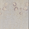 Mann, Mary [Tyler Peabody], AL (incomplete) to. Feb. 6, 1848. 
