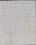 Mann, Mary [Tyler Peabody], ALS to. Apr. 25-30, 1848. 