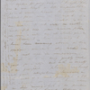 Mann, Mary [Tyler Peabody], ALS to. Apr. 25-30, 1848. 