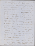 Mann, Mary [Tyler Peabody], ALS to. Jul. 16, 1848. 