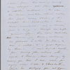 Mann, Mary [Tyler Peabody], ALS to. Jul. 16, 1848. 