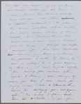 Mann, Mary [Tyler Peabody], ALS to. Jul. 16, 1848. 