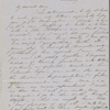 Mann, Mary [Tyler Peabody], ALS to. Nov. 22, 1850. 