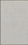 Mann, Mary [Tyler Peabody], ALS to. Feb. [19?]-20, 1851. 