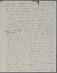 Mann, Mary [Tyler Peabody], ALS to. Jul. 17-21, [1851]. 