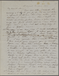 Mann, Mary [Tyler Peabody], ALS to. Aug. 26-30, 1851. 