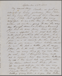Mann, Mary [Tyler Peabody], ALS to. Sep. 23, 1851. 
