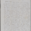 [Mann], Mary [Tyler Peabody], ALS to. Oct. 9, [1851].