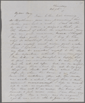 [Mann], Mary [Tyler Peabody], ALS to. Oct. 9, [1851].