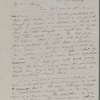 Mann, Mary [Tyler Peabody], AL to. Oct. 11, [1851]. 
