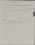 Mann, Mary [Tyler Peabody], AL to. Oct. 11, [1851]. 