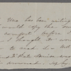 [Mann], Mary [Tyler Peabody], ALS to. [1852?].
