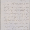 [Mann], Mary [Tyler Peabody], ALS to. Feb. 10, [1853].